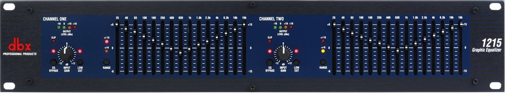 dbx 1215 Dual 15-band Graphic Equalizer