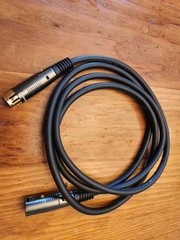XLR Maie to XLR Female Lot of 3 – 6ft Gold, 10ft Standard x 2
