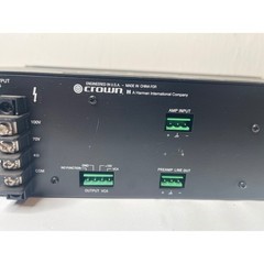 Crown 180A Power Amplifier Single Channel Black Commercial Audio 80W 70V 4Ohm
