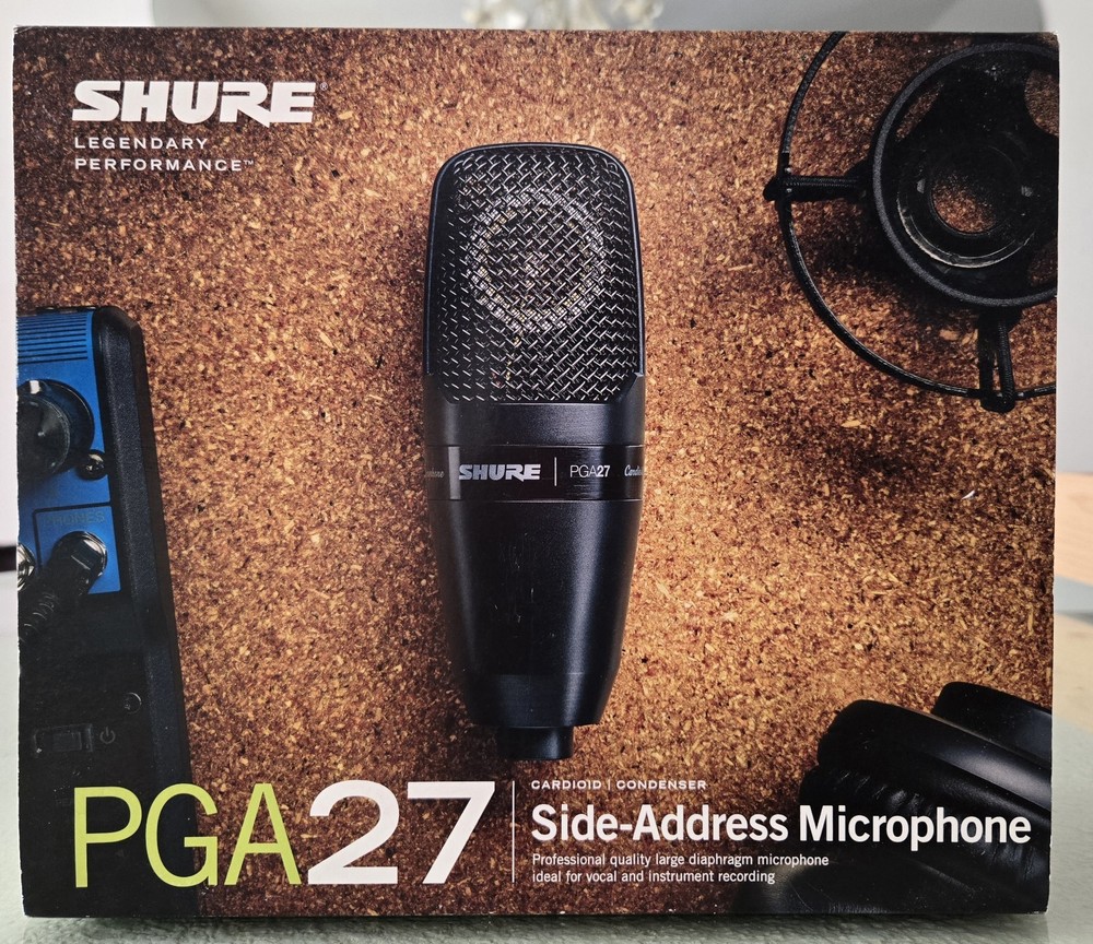 MICROPHONE-PGA27 Large Diaphragm Side-Address Condenser Microphone.