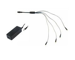 SHOCK ELECTRONIX SE350 9V Power Supply 4-Way Cable 110/240v FOR KORG KA350 VOLCA