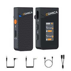 COMICA Wireless Lavalier Microphone Mini LAPEL VIMO-C1 – Black