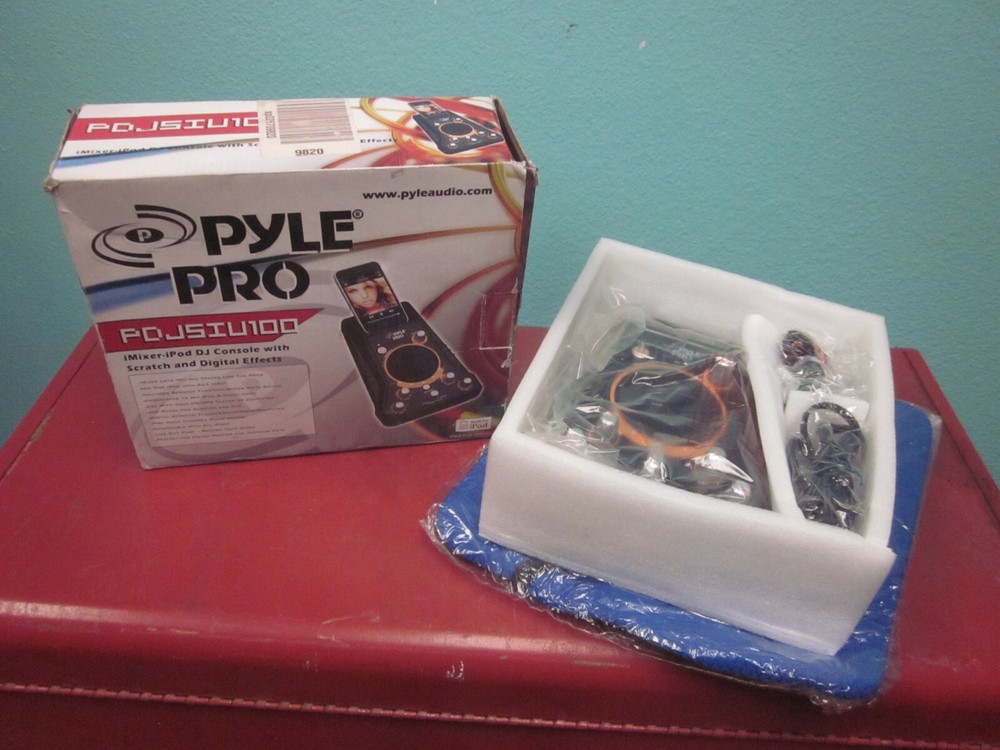 Pyle Pro PDJSIU100 Audio Mixer PylePro PDJSIU100 Portable iPod Audio Mixer – NEW