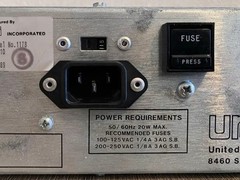 UREI 1178 Dual Stereo Peak Limiter Balanced I/O Dual Meters Used Rack Mount