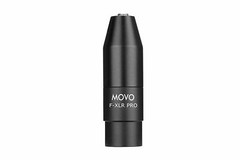 Movo FXLR-PRO 3.5mm Female Microphone Adapter to 3-pin XLR Male