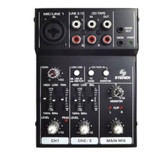 Steren USB Portable Mixer Perfect For Using In Computer Audio&Vidio USA Ship