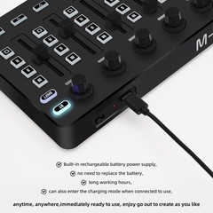 Wireless Midi Controller Mixer, Bluetooth Semi Weighted Professional dynamic …