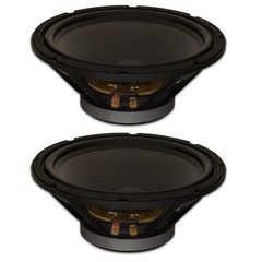 2 Goldwood Sound GW-12PC-8 Heavy Duty 8ohm 12″ Woofers 450 Watt each Speakers
