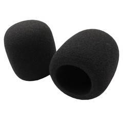 2X Windscreen Mic Foam for Shure Beta-58A PG48 PG58 565 588 Vocal Microphone