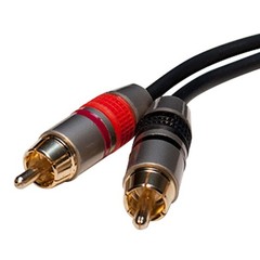 Dual XLR Male to Dual RCA Male 10ft Patch Cable Audio Adapter Cord