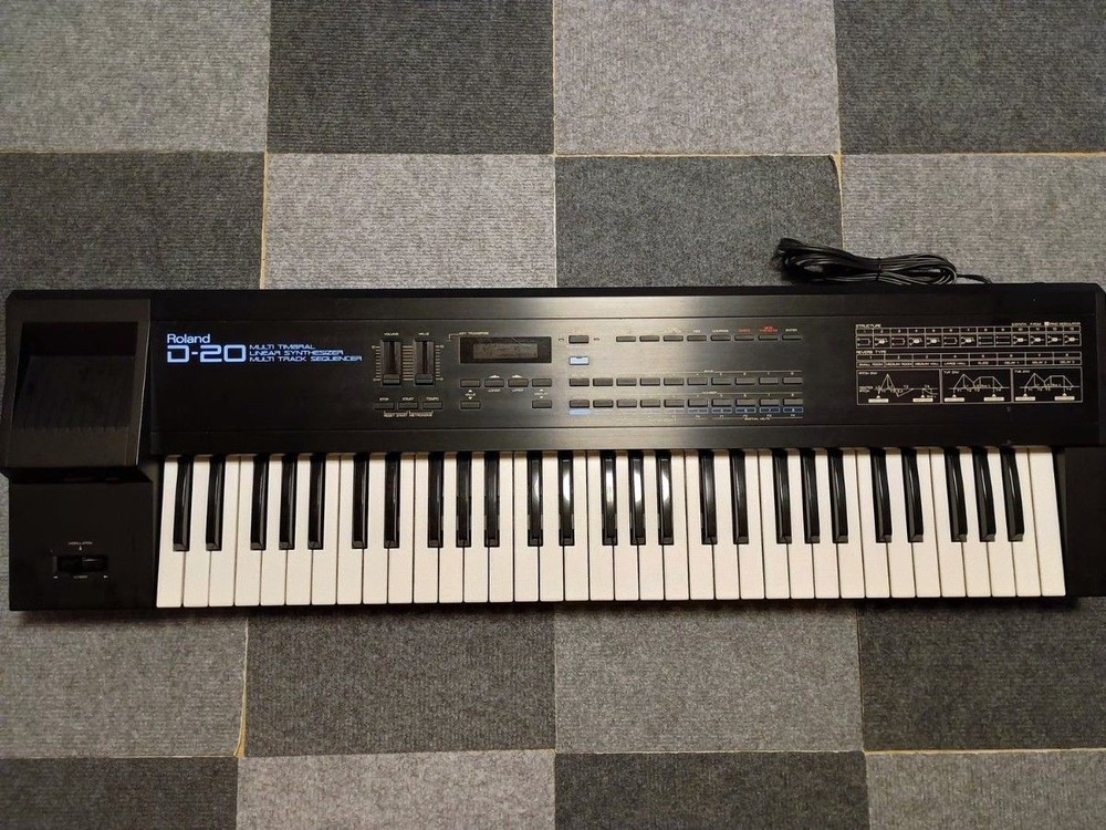Refurbished Roland D-20 LA Synthesis Workstation Synthesizer Japan