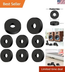 8P Rubber Isolation Pads: 1.5-inch Anti-Vibration Washers for Noise Reduction
