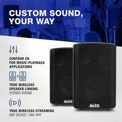 High-Quality 350W TX408 8-Inch Portable PA Speaker with Bluetooth Streaming