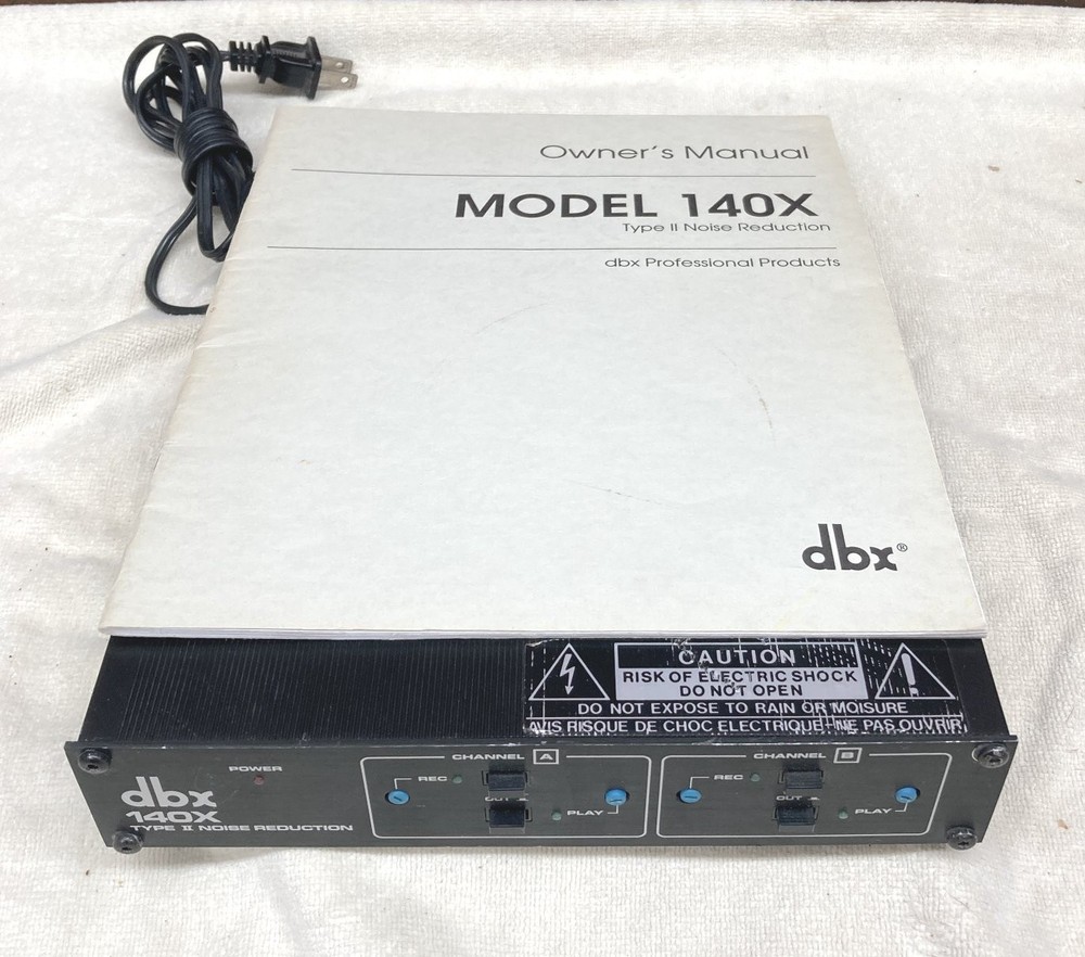 DBX 140x Type II Tape Noise Reduction