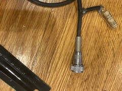VINTAGE ASTATIC BULLET MICROPHONE W/BASE/STAND CZ644 – BROWN COLOR – LOOK!