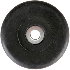 Four Pack Penn Elcom F1687 Rubber Cabinet Foot 1.5″ Dia. x 0.375″ H Heavy-duty
