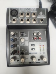 Behringer XENYX 502 Premium 5 Input 2 Bus Mixer Has Power Supply Included
