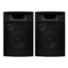 Acoustic Audio PA-380X Passive DJ Speakers 8″ PA Karaoke 3-Way Studio Home Audio