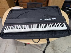 Fatar Studio 90 88-Key Weighted Digital Keyboard Synthesizer MIDI Out
