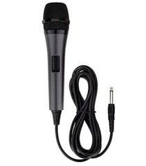 Singing Machine SMM-205 Unidirectional Dynamic Microphone with 10 Ft. Cord Black