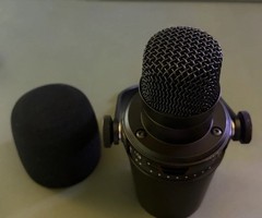 Shure MV7 USB XLR Podcasting Dynamic Microphone – Black