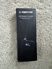 Phenyx Pro PWB-12 UHF Wireless Bodypack Transmitter for PTU-1U/2U 3 pin headset.