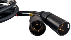 Monster Cable Prolink StudioLink 500 Dual XLR Male to Female Cable 13 Ft Neutrik