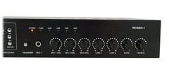 Rockville RCS80-1 70v Commercial Amplifier w/Bluetooth+(2) 4″ Speakers in Black