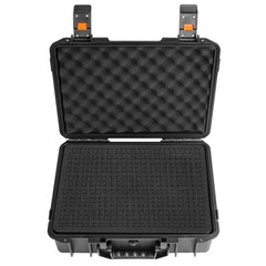 16 inch Hard Carrying Case,Shockproof Storage Box with Customizable Foam,Port…