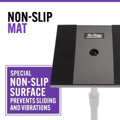 Clamp-On Platform Shelf for Mic Stand – On-Stage