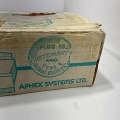 Aphex Aural Exciter Type E Model 110 With Box And Operating Guide