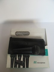 1997 Shure BG1.1 Cardioid Dynamic Microphone w/ Box & Paper (Excellent)