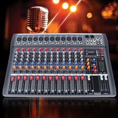 8/12/16 Channel USB Bluetooth Live Studio Audio Mixer Mixing Console Sound Pro
