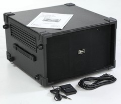 Leslie 2101 mk2 125-watt 6-inch Rotary Combo Amp – Cracks