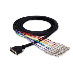 Hosa DTP-802 Balanced Snake, DB25 to 1/4″ TRS, 2m / 6.6′ ft