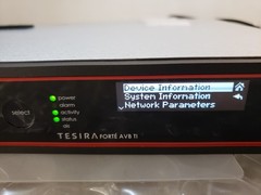 Biamp Tesira Forte AVB TI Digital Audio Signal Processor w/ Power Cord