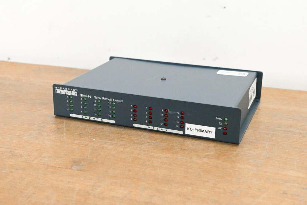 Broadcast Tools SRC-16 Serial Remote Control (NO POWER SUPPLY) CG01SPE