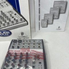 BEHRINGER EURORACK UB802 Ultra-Low Noise 8 Input 2 Bus Mixer – Unused! Read!
