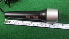 Vintage Realistic Hand Held Microphone w/Dual Plugs 1970s