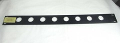 BGW Systems 1 RU 19in, 8 XLR Panel – New Old Stock, Free Shipping