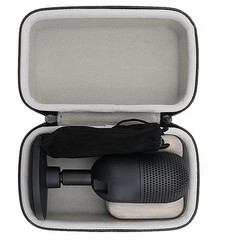 Microphone Case Storage Box Chat Room Party with Handle