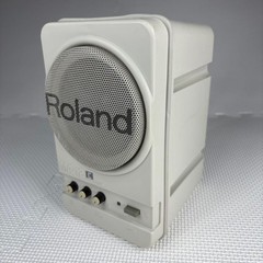 Roland MA-12C Stereo Micro Monitor Speakers Amplified Tested Single Speaker Only