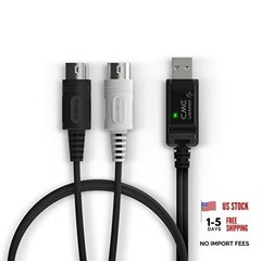– High-Speed USB MIDI Cable with Filter and Mapper – Plug & Play U2MIDI Pro