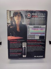 M-Audio Pro Tools Vocal Studio Software And Microphone. Untested