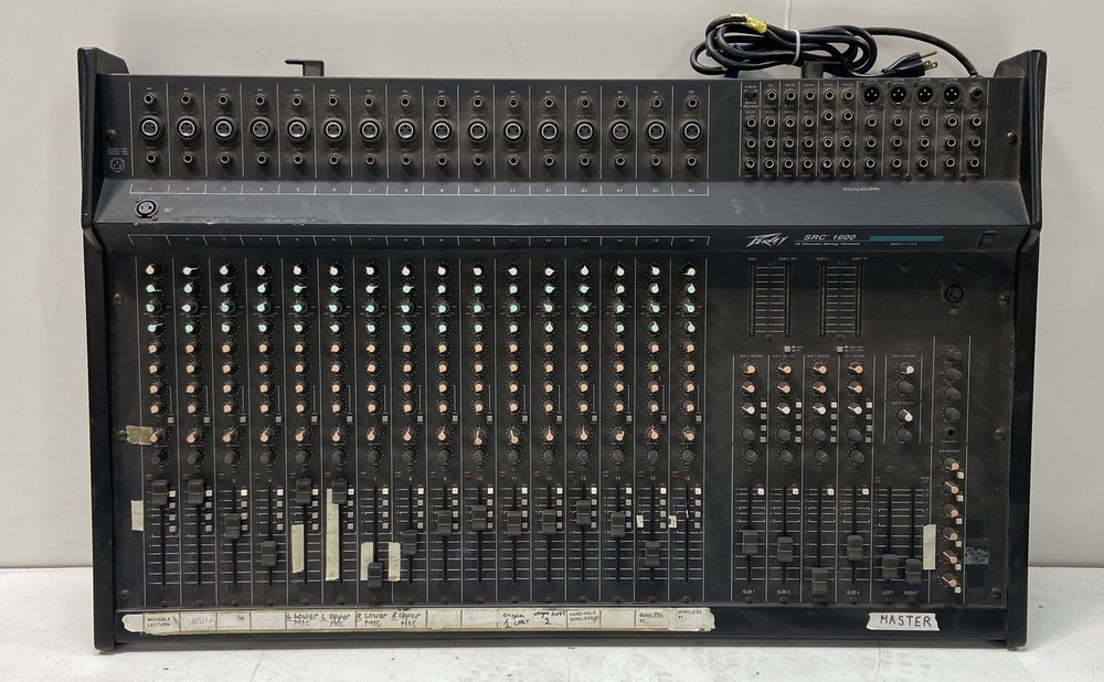 Peavey SRC 1600 16 Channel Mixing Console Vintage Made in USA