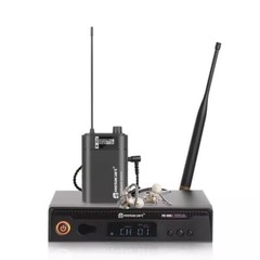 Relacart PM-100D UFH Wireless Lavalier Microphone System In-Ear Monitor System