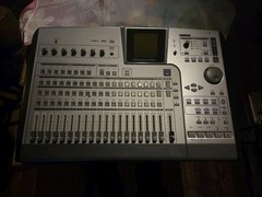 Tascam 2488 Digital Multi Track Recorder 24 Trx. HARD Shell Case W/books/ Power