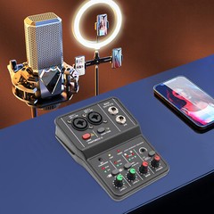 2 Channel Audio Mixer Usb Dj Sound Mixing Console Amplifier Studio Live Party