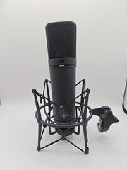 High-end U87AI black capacitor microphone,highly suitable for recording studios
