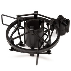 Focus Pro Audio Shock Mount for Samson Q2U Microphone – Black